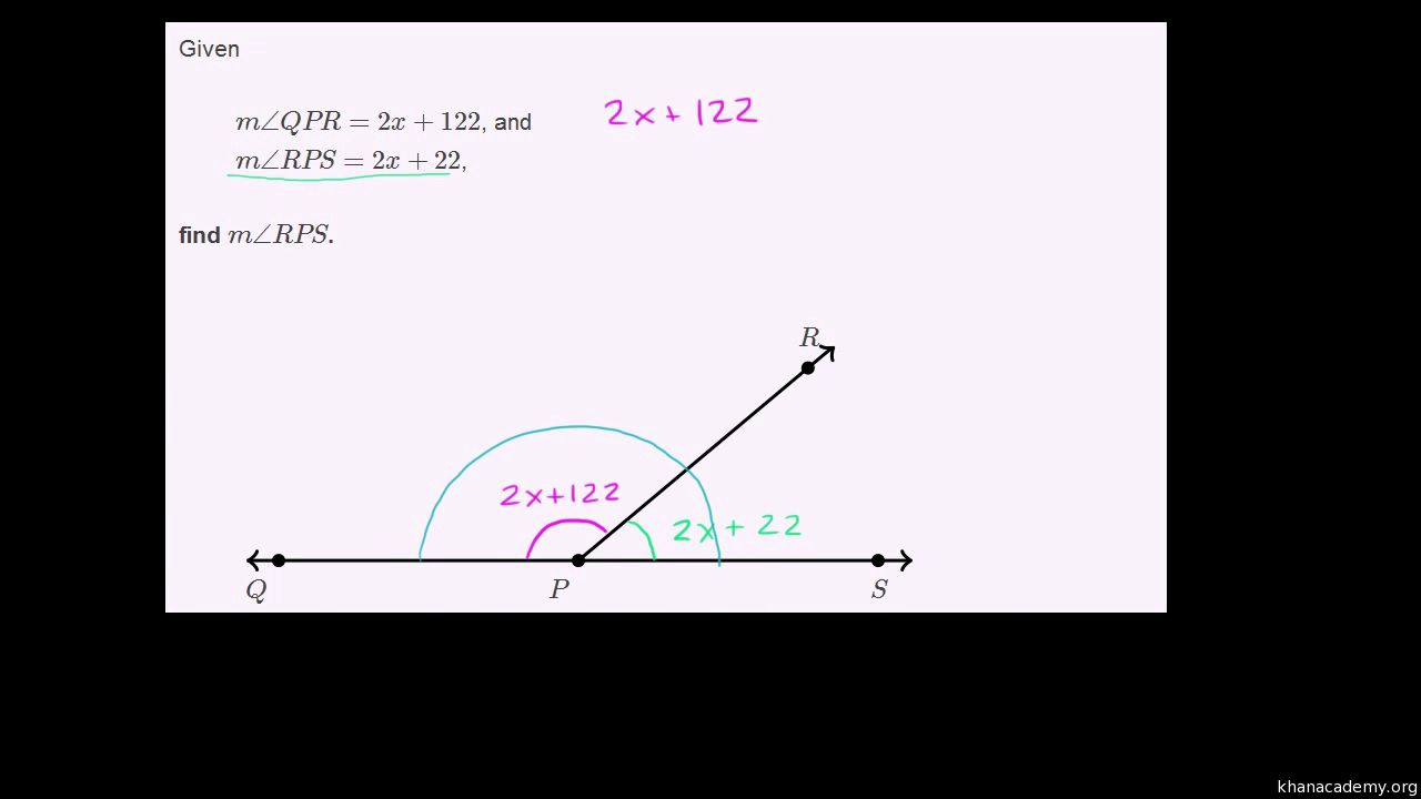 Angle Pair Relationships Practice Worksheet