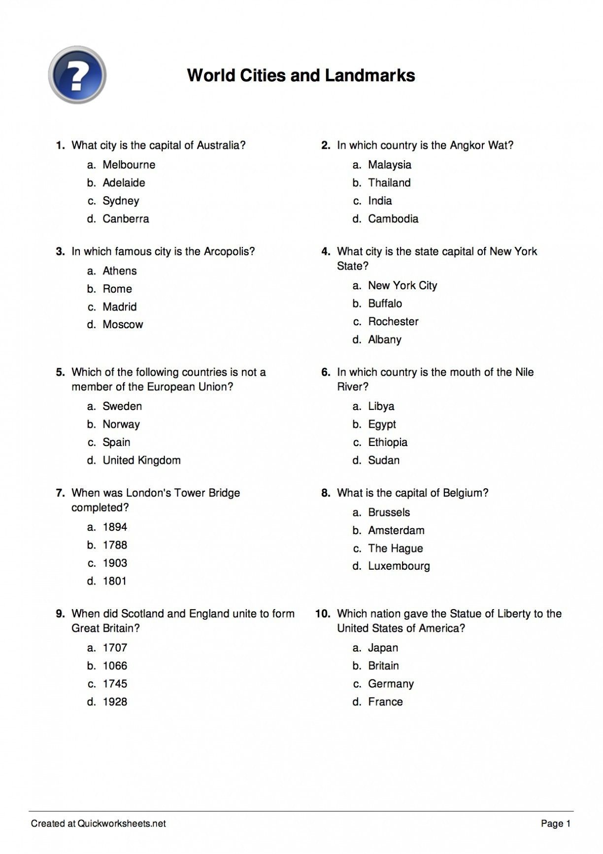 6th grade vocabulary worksheets