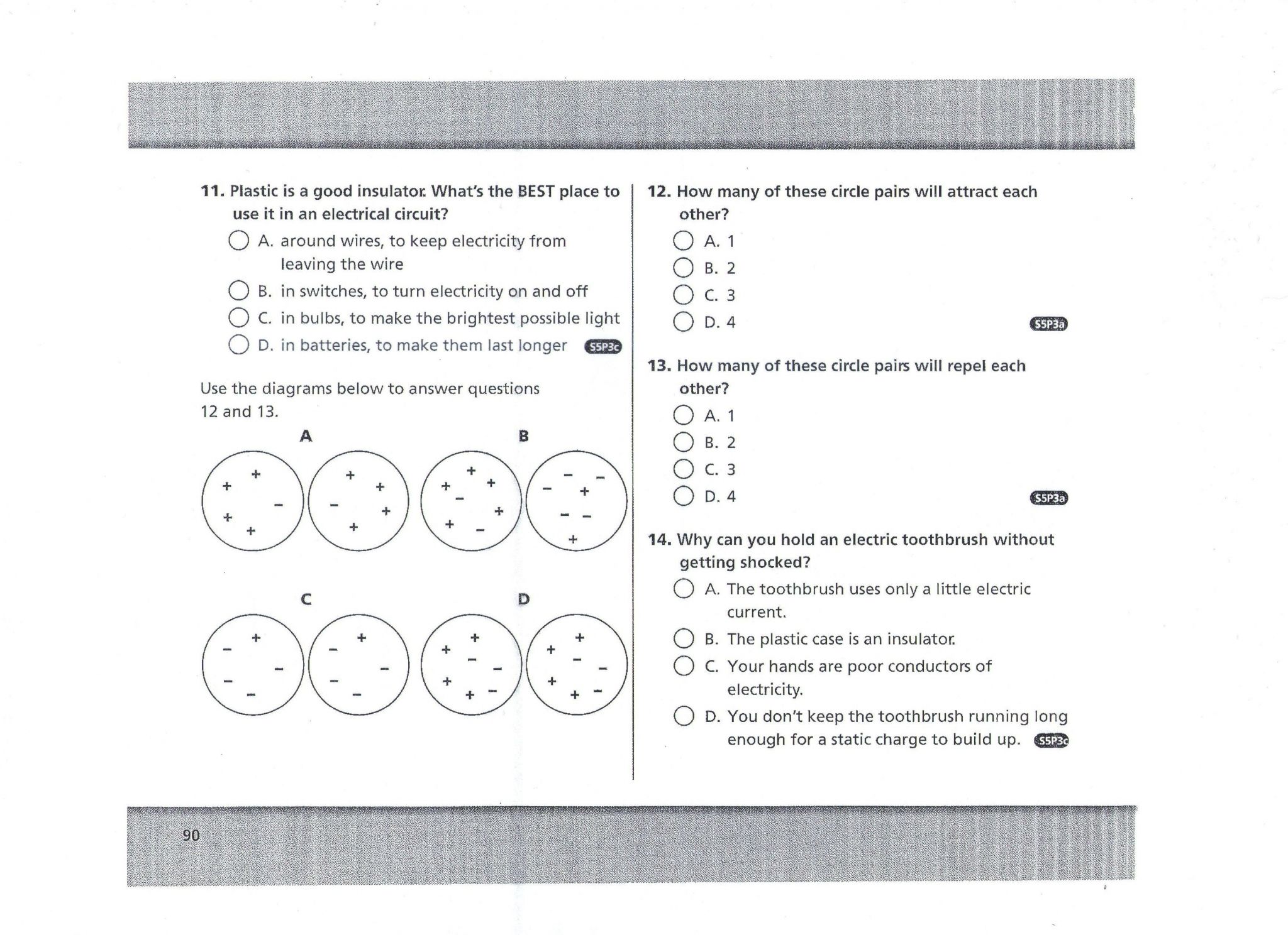 Electric Circuits and Electric Current Worksheet Answers 5th Grade Science Electricity Worksheets Best 5th Grade Science