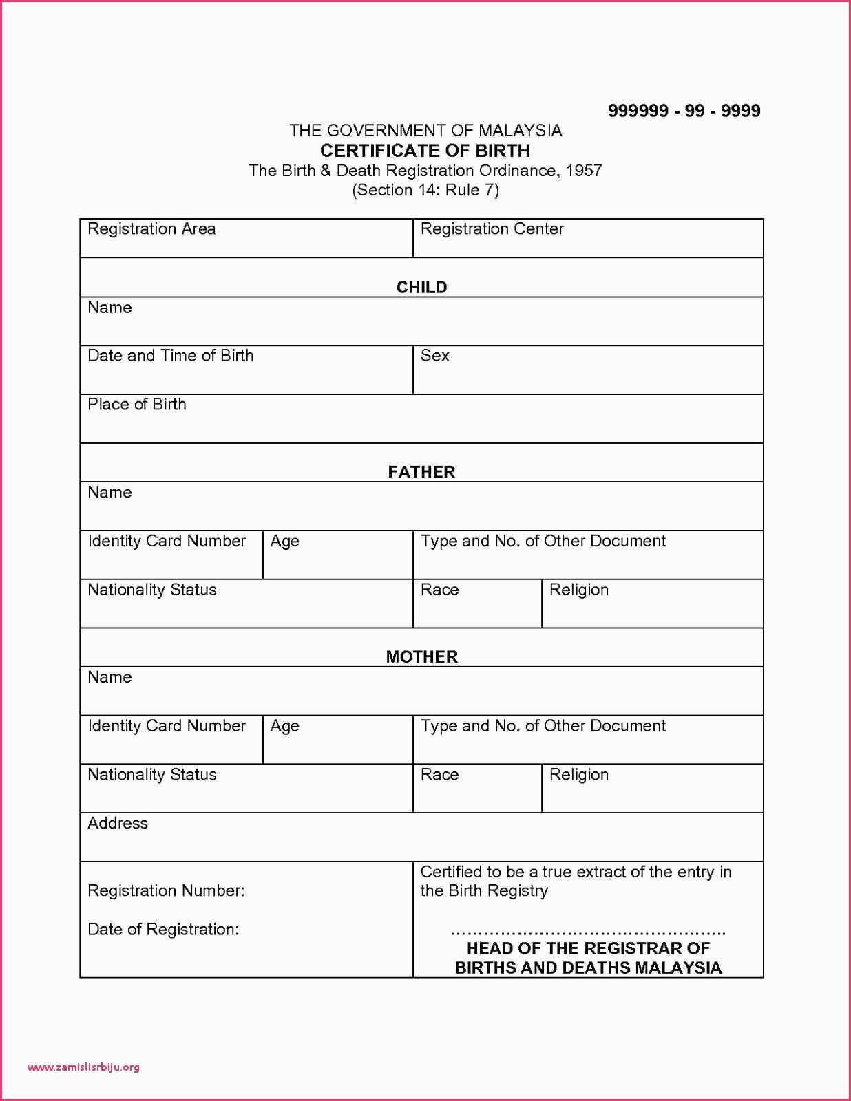Birth Certificate Affidavit Immihelp Spanish to English Birth Certificate Translation Template Marriage
