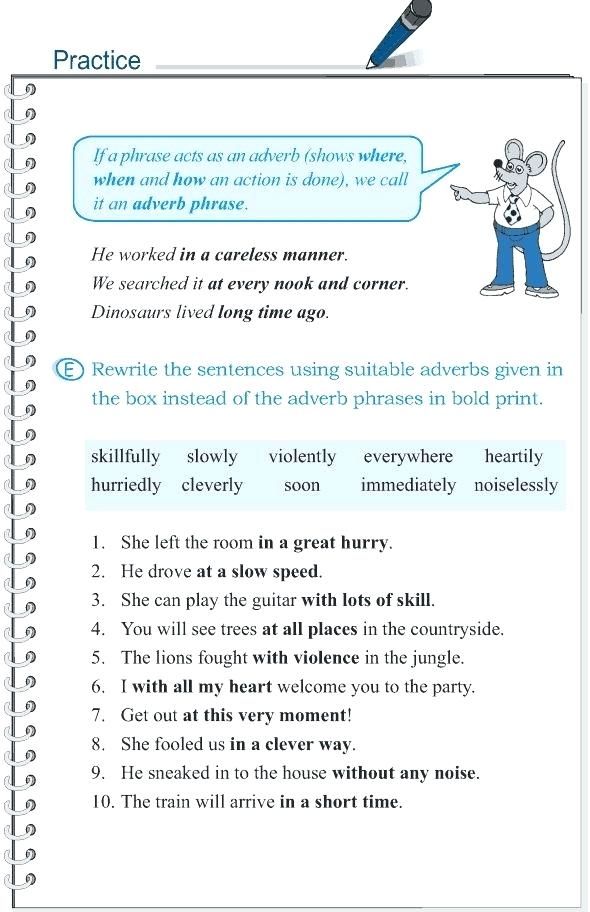 English Grammar Worksheets For Grade 4 Pdf