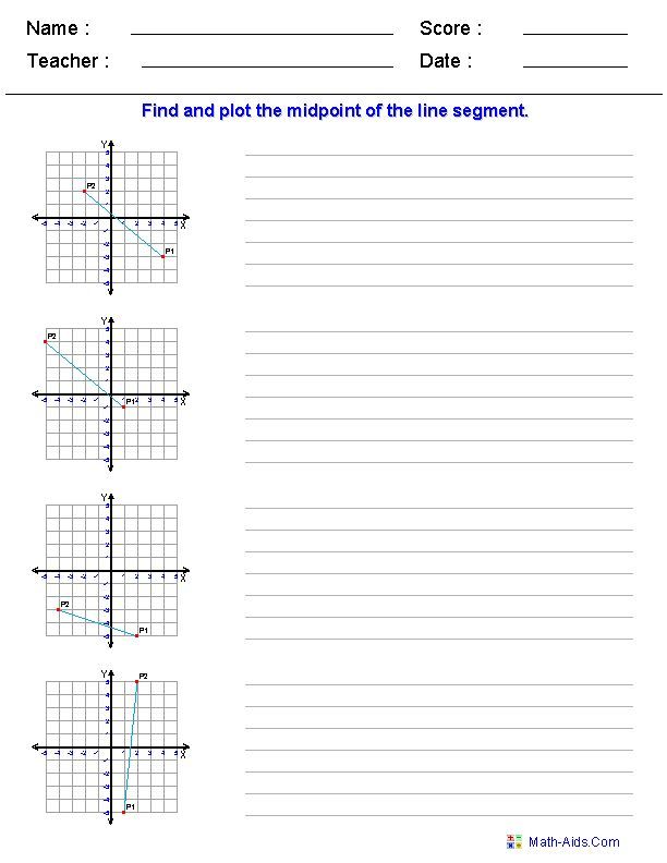 Geometry Transformations Worksheet Answers