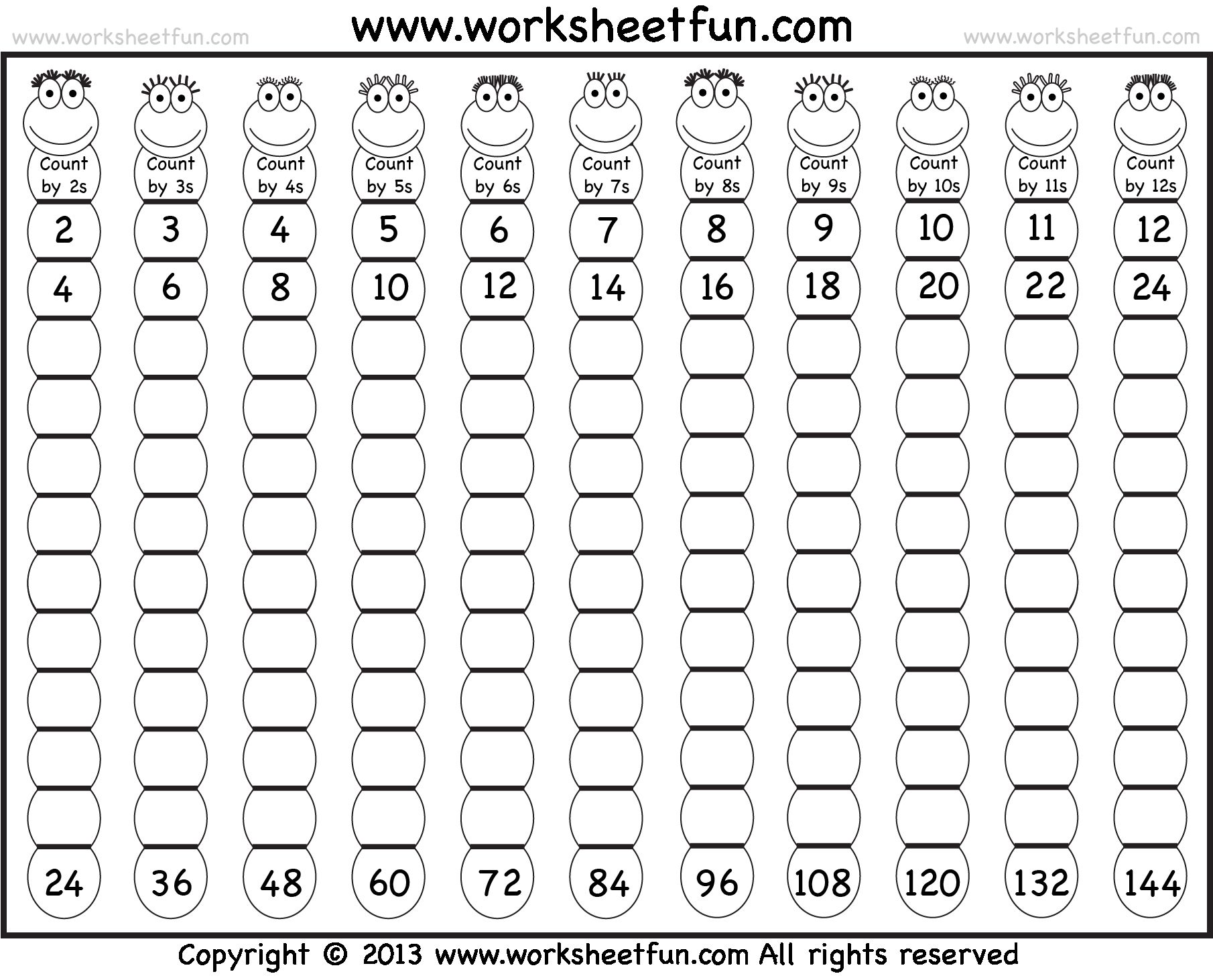 skip counting