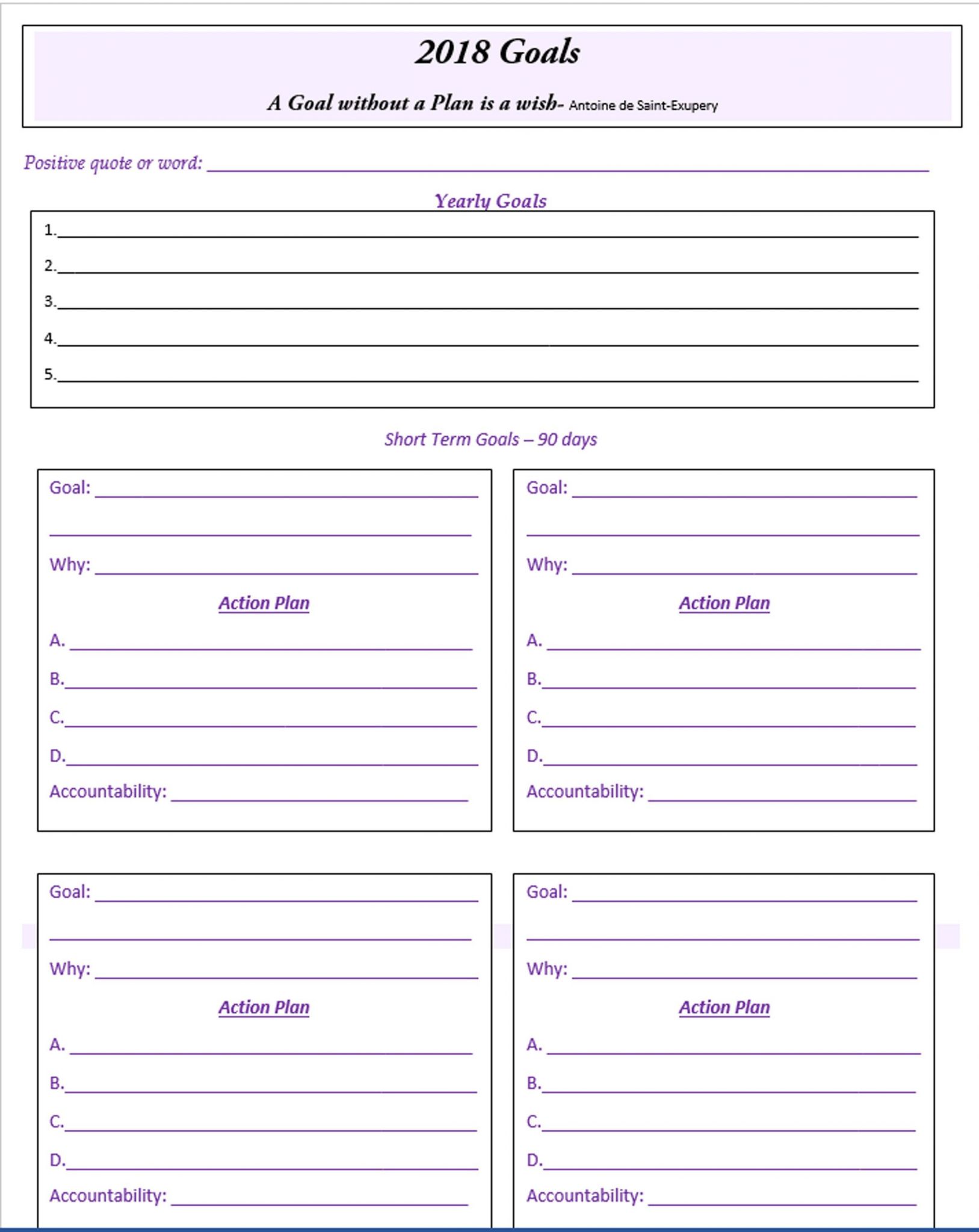 Positive Psychology Worksheets