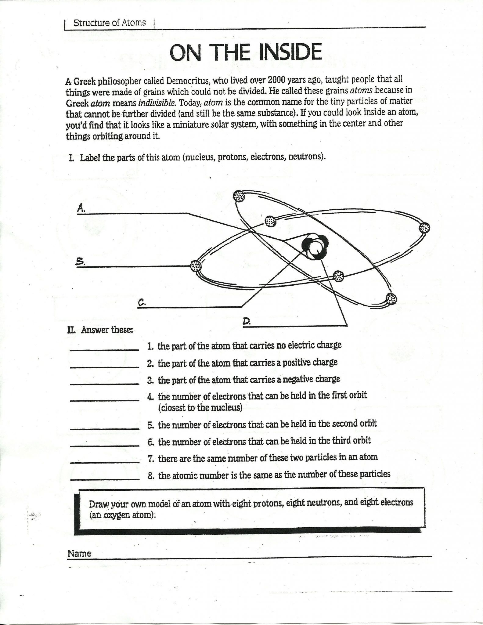 basic-atomic-structure-worksheet