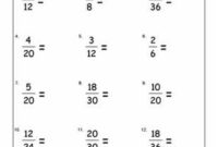 Reducing Fractions to Lowest Terms Worksheets Also 9 Worksheets On Simplifying Fractions for 6th Graders