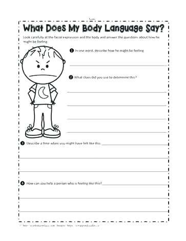 respect worksheets for middle school