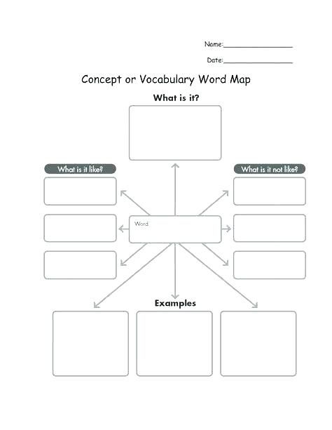 mind mapping free worksheets