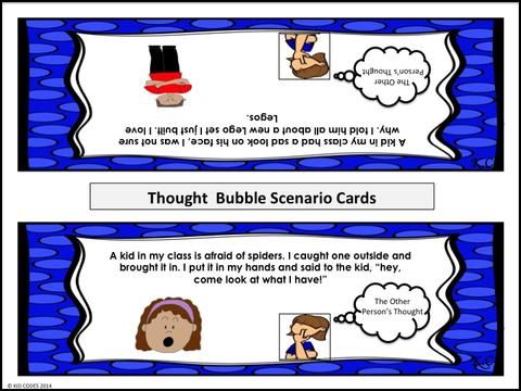 This perspective taking activity will help elementary special education students better understand how to interact and