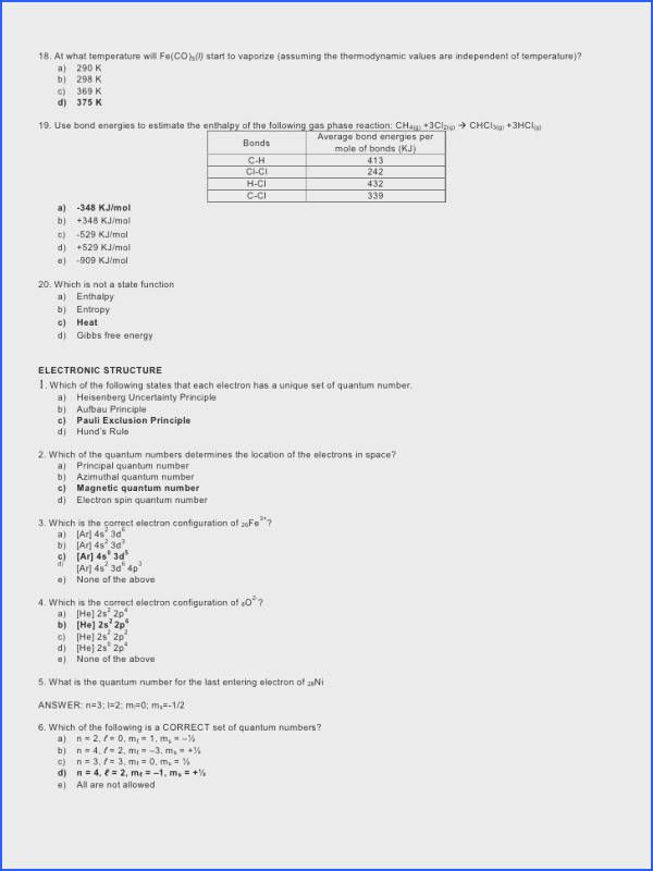 Calculating Specific Heat Worksheet