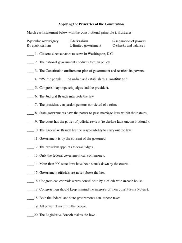 Constitutional Principles Worksheet Answers Icivics Inspirational Principles the Constitution Worksheet Answers Gallery Worksheet