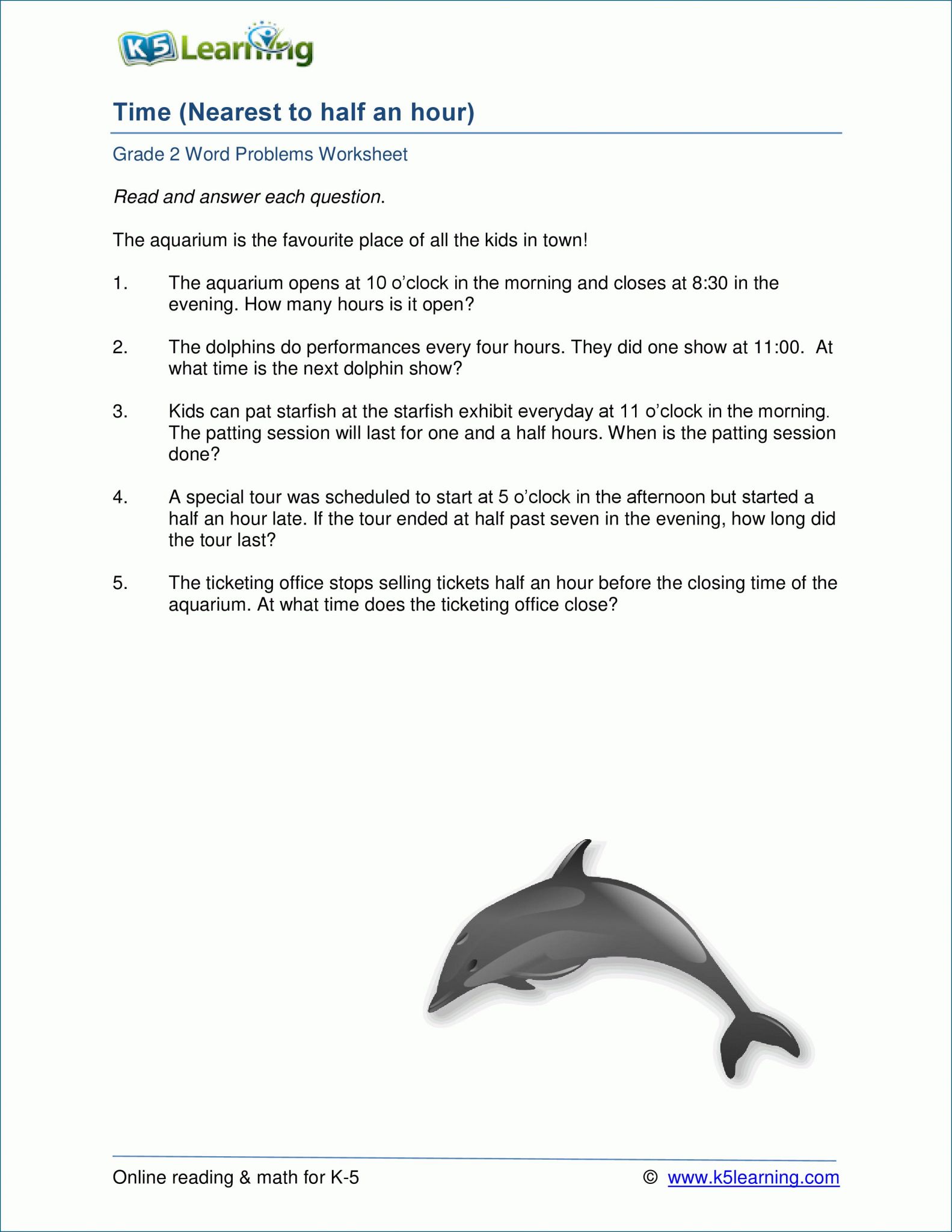 Time Word Problems Worksheets For Grade 3