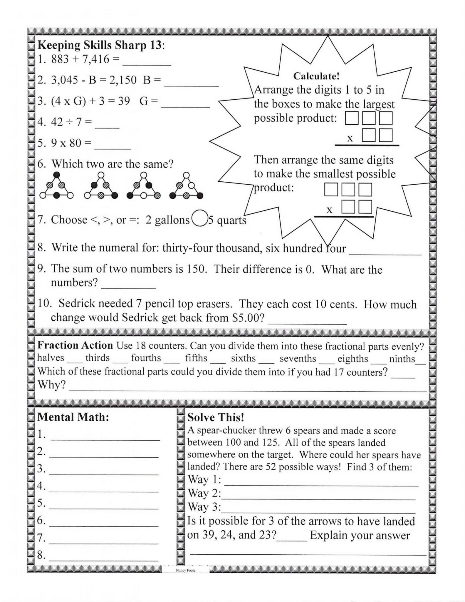 Two Way Tables Worksheet Answers Worksheet List