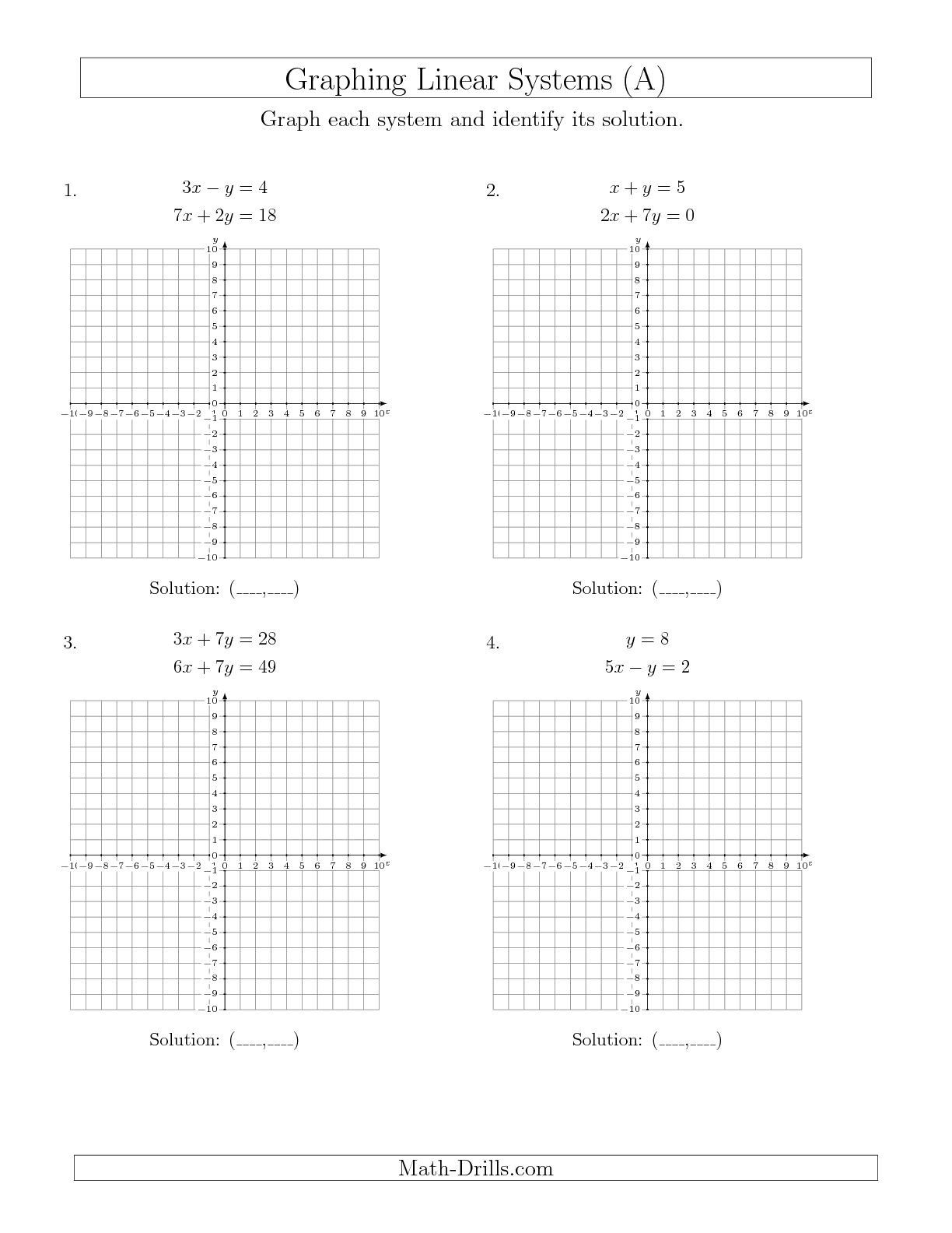 Graphing Quadratics Worksheet Answers