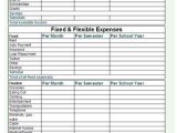 Money Management Worksheets for Adults and College Student Bud Worksheet Ways for Students to Make Extra